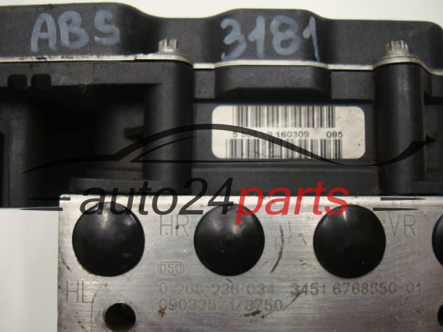 Αντλία αβς BMW Z4 BOSCH 0 265 236 034, 0265236034, 34516768550-02, 3451676855002, 0265950767