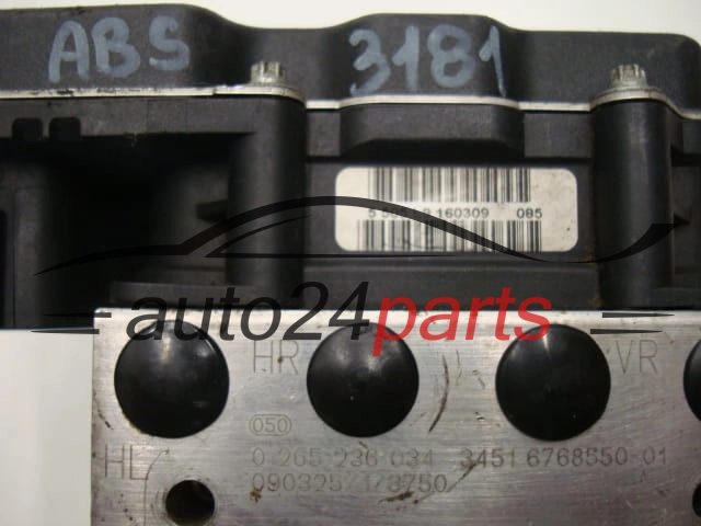 Αντλία αβς BMW Z4 BOSCH 0 265 236 034, 0265236034, 34516768550-02, 3451676855002, 0265950767