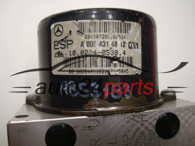 Abs pompa centralina MERCEDES A 006 431 48 12, A0064314812, ATE 10.0204-0530.4, 10020405304, A 037 545 36 32, A0375453632, 00.0405-964C.0, 000405964C0, 10.0925-2303.3, 10092523033