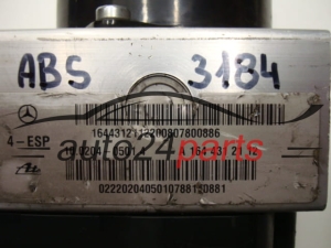 ABS Pumpe und steuergerat MERCEDES BENZ A1644312112, 10.0204-0501.4, 10020405014, 10.0208-0620.3, 10020806203, A1645450916