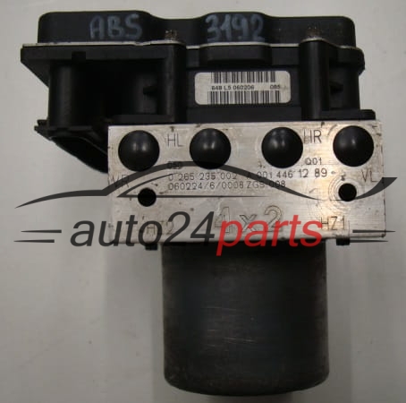 ABS Pumpe und steuergerat MERCEDES BENZ VIANO VITO BOSCH 0265235002, A0014461289, 0265950444