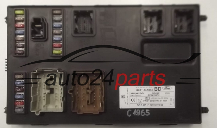 COMFORT CONTROL MODULE FORD TRANSIT 8C1T-14A073-BD, 8C1T14A073BD, 5WK48947N