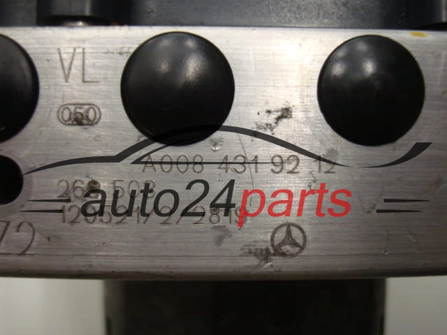 Αντλία αβς MERCEDES BENZ A008 431 92 12, A0084319212, 0265956006, 0265242652