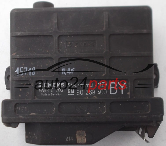ECU ENGINE CONTROLLER OPEL SIEMENS 5WK 6 200, 5WK6200, GM 90 269 400 BY, GM90269400BY
