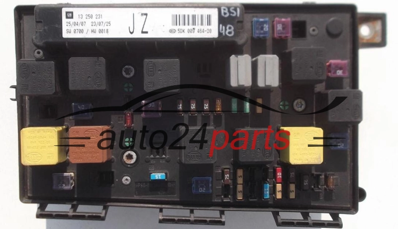 CAJA ELECTRICA DE FUSIBLES Y RELES OPEL ASTRA ZAFIRA B 