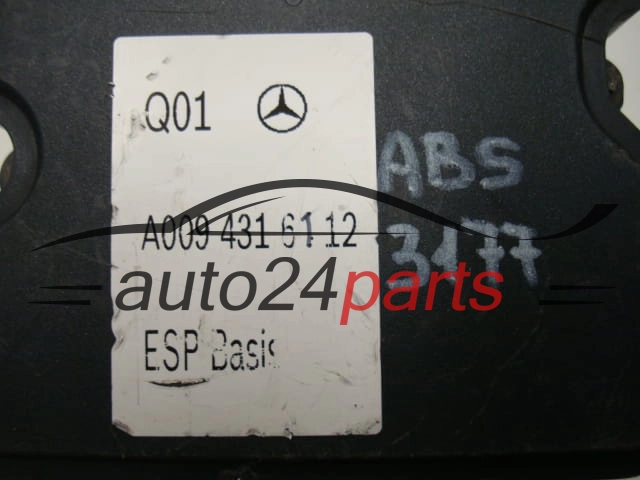 ABS PUMPE BLOCK HYDRAULIKPUMPE STEUERGERÄT MERCEDES BENZ A009 431 64 12, A0094316412, 0265956006, A0094316112, 0265242506