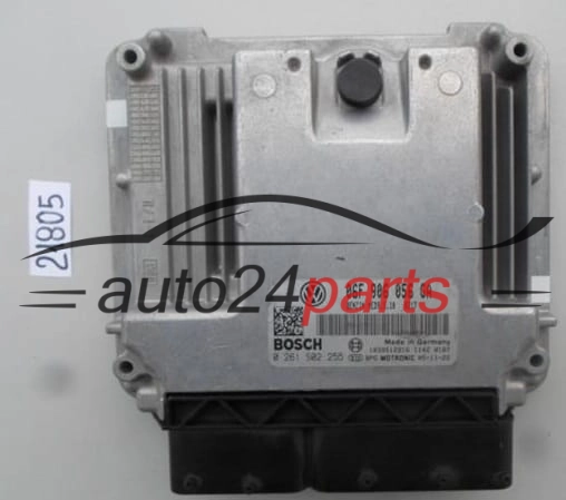 Μονάδα Ελέγχου Κινητήρα VW VOLKSWAGEN EOS 2.0 FSI BOSCH 0 261 S02 255, 0261S02255, 06F 906 056 GA, 06F906056GA, MED9.5.10