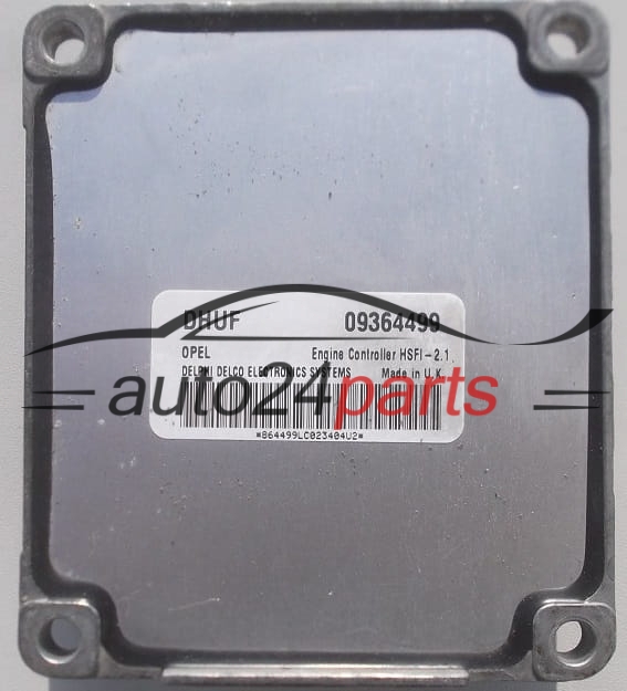 Sterownik silnika Opel Astra Corsa Zafira 1.4 Z14XE 1.6 Z16XE Z16SE 09364499DHUF HSFI21