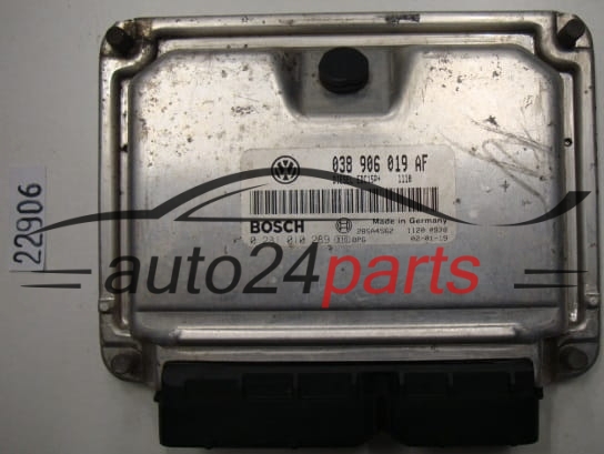 Motorsteuergerät SKODA FABIA 1.9 TDI 038906019AF 038 906 019 AF BOSCH 0281010289 0 281 010 289 DIESEL EDC15P+