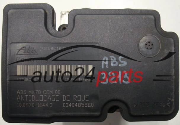 Αντλία αβς PEUGEOT 9662298480, 10.0207-00924, 10.0970-1144.3, 10097011443