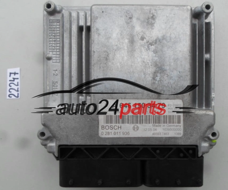 MERCEDES W203 220 2.2 CDI A6461503479, 6461503479, A 646 150 34 79 BOSCH 0281011936, 0 281 011 936