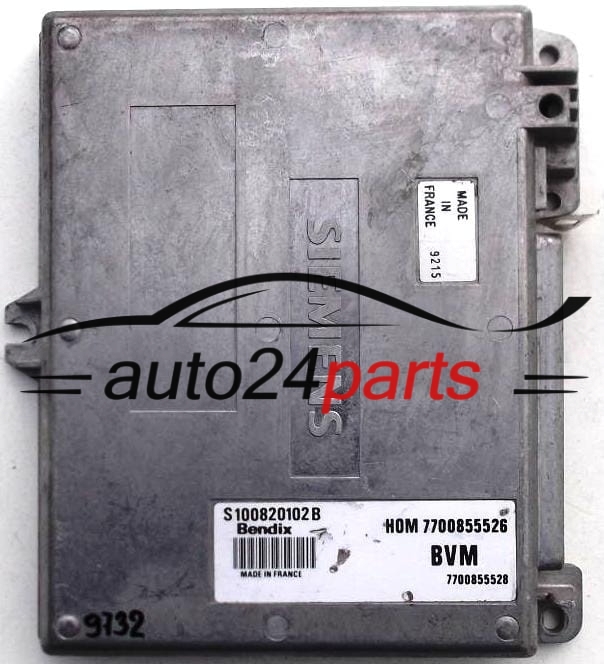 RENAULT ESPACE 2.0, SIEMENS S100820102 B, S100820102B, HOM7700855526, 7700855526