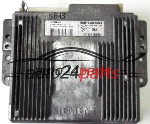 CENTRALINA MOTORE RENAULT ESPACE 2.0 SIEMENS S103750011C, S103750011 C, 103750011, HOM7700874129, 7700874129, 7700108598