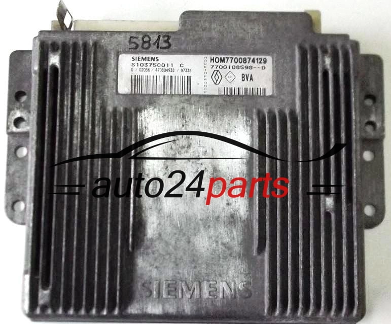 RENAULT ESPACE 2.0 SIEMENS S103750011C, S103750011 C, 103750011, HOM7700874129, 7700874129, 7700108598