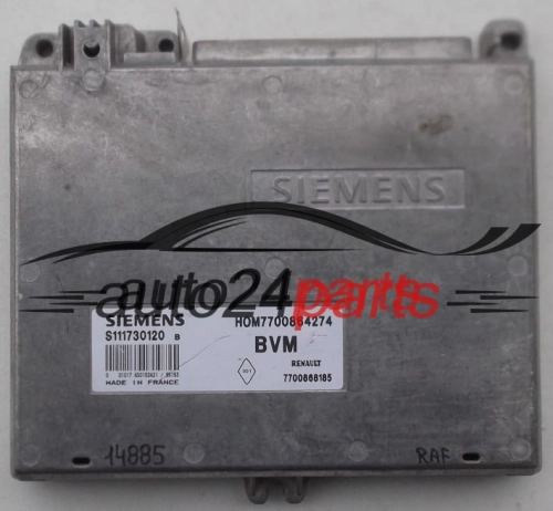 RENAULT CLIO SIEMENS S111730120B, 7700864274, 7700868185