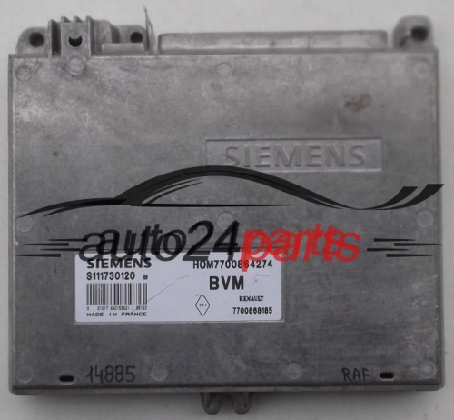 RENAULT CLIO SIEMENS S111730120B, 7700864274, 7700868185