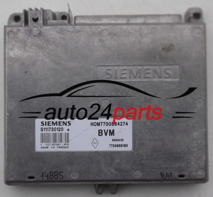 RENAULT CLIO SIEMENS S111730120B, 7700864274, 7700868185