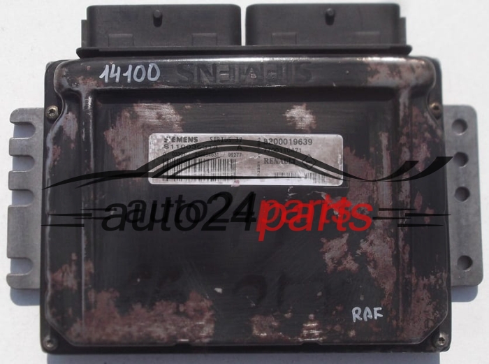 RENAULT CLIO SIEMENS S110036314 A, S110036314A, 8200019639, 7700110471