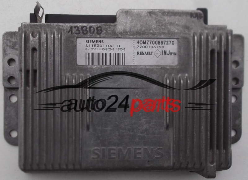 RENAULT CLIO S115301102B, 7700867270, 7700103798