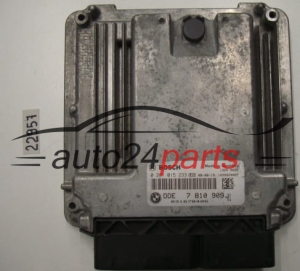 KOMPUTER STEROWNIK SILNIKA MINI COOPER 1.6 TDCI BOSCH 0 281 015 233, 0281015233, DDE 7 810 909, 7810909 - 22957 LOG.