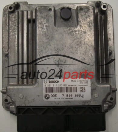 MINI COOPER 1.6 TDCI BOSCH 0 281 015 233, 0281015233, DDE 7 810 909, 7810909