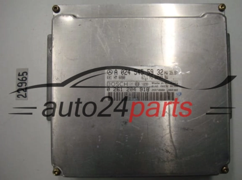 KOMPUTER STEROWNIK SILNIKA MERCEDES W163 W202 W208 280 2.8 BOSCH 0261204918, 0 261 204 918 A0245455932, 0245455932, A 024 545 59 32