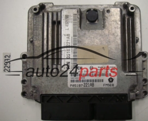 KOMPUTER STEROWNIK SILNIKA JEEP CHEROKEE 2.8 CRDI BOSCH 0281013649, 0 281 013 649, P05187221AB  FM5EB -  