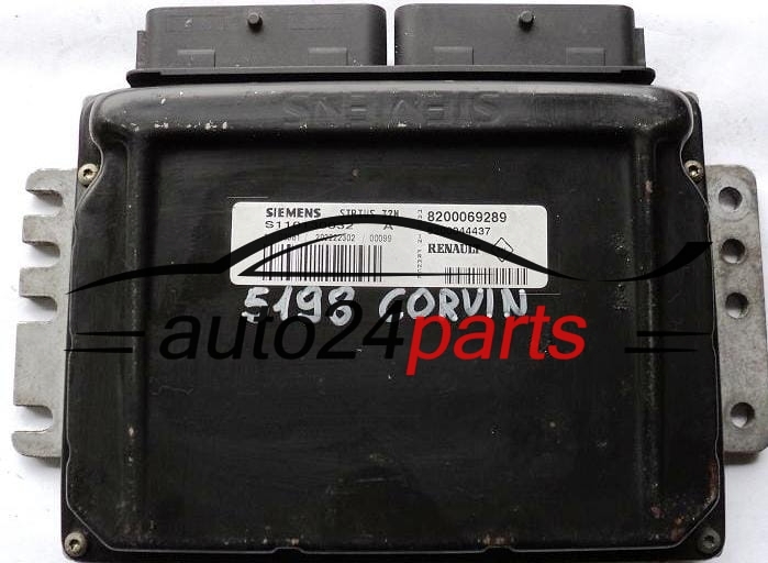 RENAULT CLIO 1.6 SIEMENS SIRIUS 32N S110130032A, S110130032 A, 8200069289, 8200044437