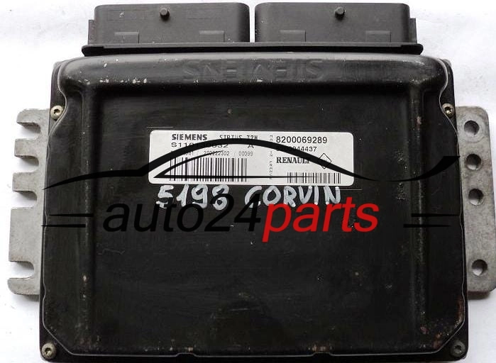 RENAULT CLIO 1.6 SIEMENS SIRIUS 32N S110130032A, S110130032 A, 8200069289, 8200044437