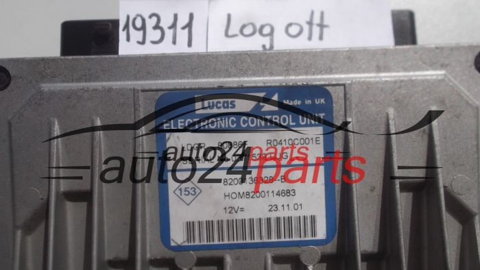 RENAULT CLIO 1.5 DCI LUCAS LDCR 80686F R0410C001E HOM8200114683, HOM 8200114683, 8200136328-B