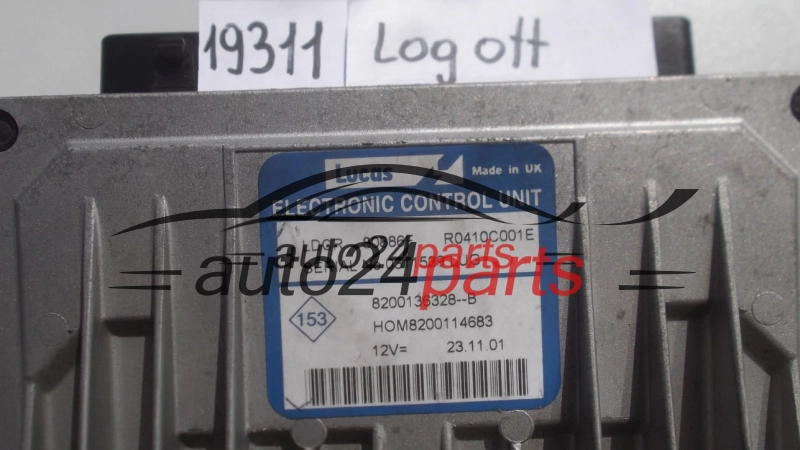 RENAULT CLIO 1.5 DCI LUCAS LDCR 80686F R0410C001E HOM8200114683, HOM 8200114683, 8200136328-B