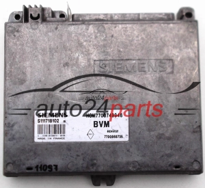 Μονάδα Ελέγχου Κινητήρα RENAULT CLIO 1.4, SIEMENS S111718102 B, S111718102B, HOM7700749946, 7700749946