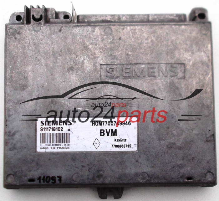 RENAULT CLIO 1.4, SIEMENS S111718102 B, S111718102B, HOM7700749946, 7700749946
