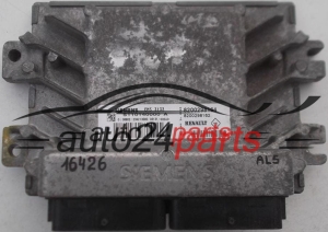 CENTRALINA MOTORE RENAULT CLIO 1.4, SIEMENS S110140000 A, S110140000A, EMS3132, 8200298164, 8200298162