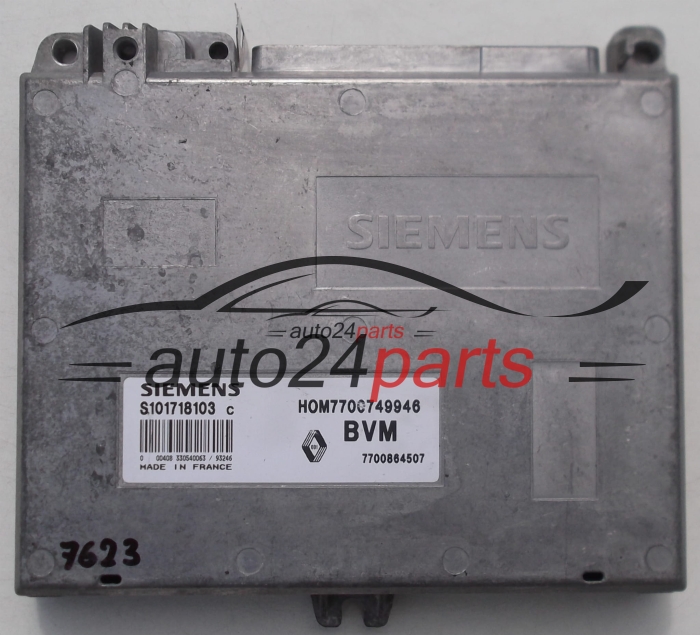 RENAULT CLIO 1.4, S101718103, HOM7700749946, BVM