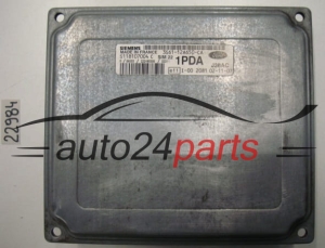 KOMPUTER STEROWNIK SILNIKA FORD FIESTA 1.4, SIEMENS S118107004 C, S118107004C, 3S61-12A650-CA, 3S6112A650CA, 1PDA - 22984