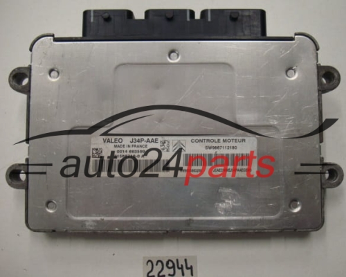 KOMPUTER STEROWNIK SILNIKA CITROEN PEUGEOT VALEO J34P-AAE 21586716-0A, 215867160A, SW9667112180