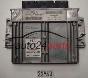 KOMPUTER STEROWNIK SILNIKA CITROEN C3 1.4 Sagem 21584799-4, 215847994, 9654528280, 9642222380 - 22950, 23099, 23100