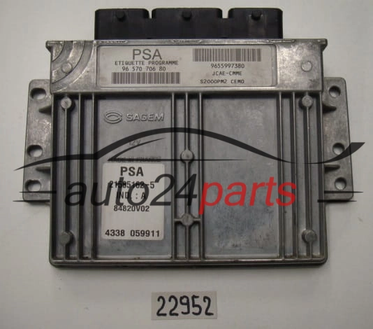 CENTRALINA MOTORE CITROEN 21585162-5, 215851625, 9657070680, 9655997380