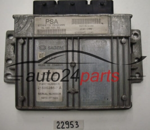 MOTORSTEUERGERÄT ECU STEUERGERAT CITROEN 21585286-7A, 215852867A, 9658515180, 9655826380