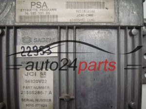 CENTRALITA DE MOTOR CITROEN 21585286-7A, 215852867A, 9658515180, 9655826380