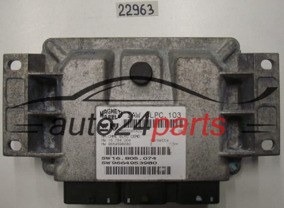 Μονάδα Ελέγχου Κινητήρα CITROEN C3 IAW 6LPC.103, 6LPC103, 9664953980