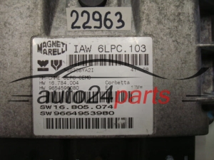 Μονάδα Ελέγχου Κινητήρα CITROEN C3 IAW 6LPC.103, 6LPC103, 9664953980
