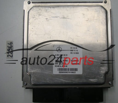 CALCULATEUR MOTEUR MERCEDES BENZ A6519003001, 28392035, CRD3.60 SOLENOID