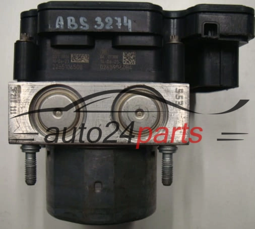 Bomba de abs AUDI A1 6R0 614 517 BN, 6R0614517BN, 0265244096, 0265956084, 6R0907379BK