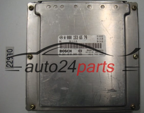CENTRALITA DE MOTOR MERCEDES BENZ BOSCH 0 281 010 909, 0281010909, A 000 153 65 79, A0001536579, CR2.11