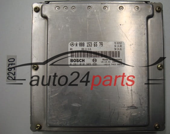 CENTRALINA MOTORE MERCEDES BENZ BOSCH 0 281 010 909, 0281010909, A 000 153 65 79, A0001536579, CR2.11