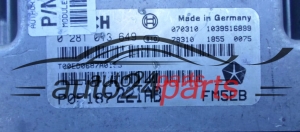 JEEP CHEROKEE 2.8 CRDI BOSCH 0281013649,  P05187221AB FM5EB