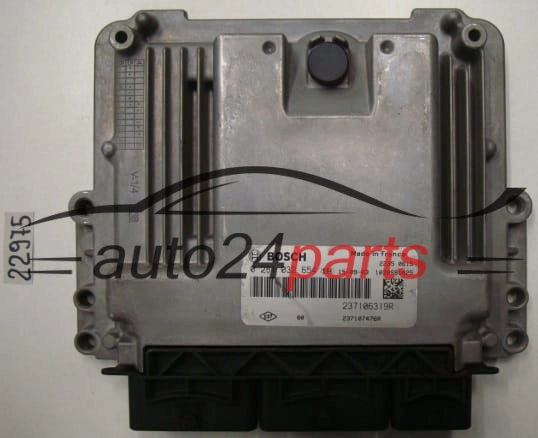 MOTORSTEUERGERÄT ECU STEUERGERAT RENAULT CAPTUR 1.5 DCI BOSCH 0 281 032 654, 0281032654, 237106319R