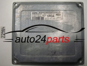 CENTRALINA DO MOTORE FORD FIESTA 1.4, SIEMENS S118107004 C, S118107004C, 3S61-12A650-CA, 3S6112A650CA, 1PDA